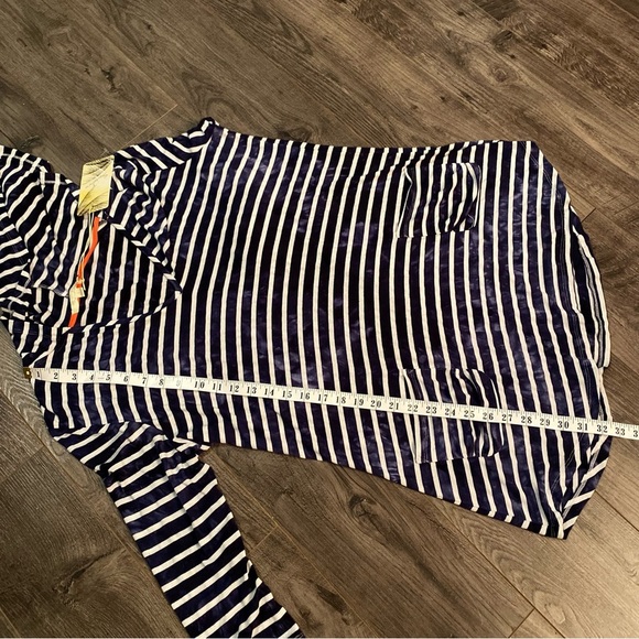 NWT Sandiva beach cover up hooded long sleeve tunic - Picture 5 of 6